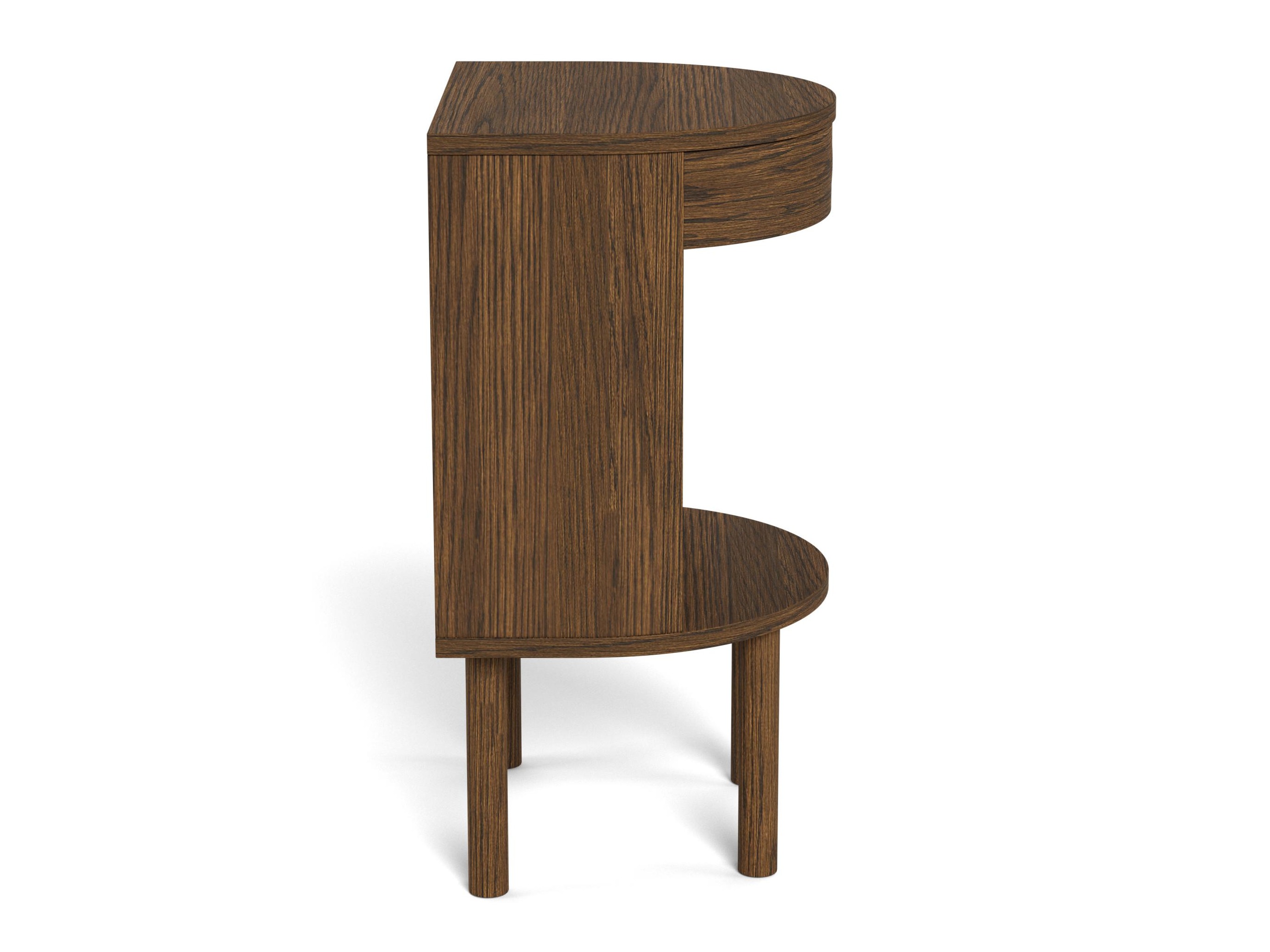 Mesa de cabeceira Norsica 987 (Carvalho escuro)