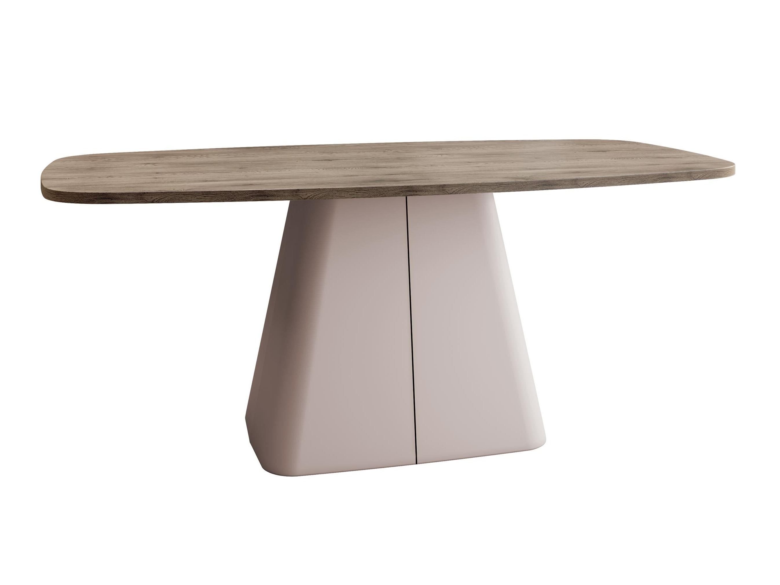 Mesa de centro Oswego 158 (Madeira clara + Caxemira)