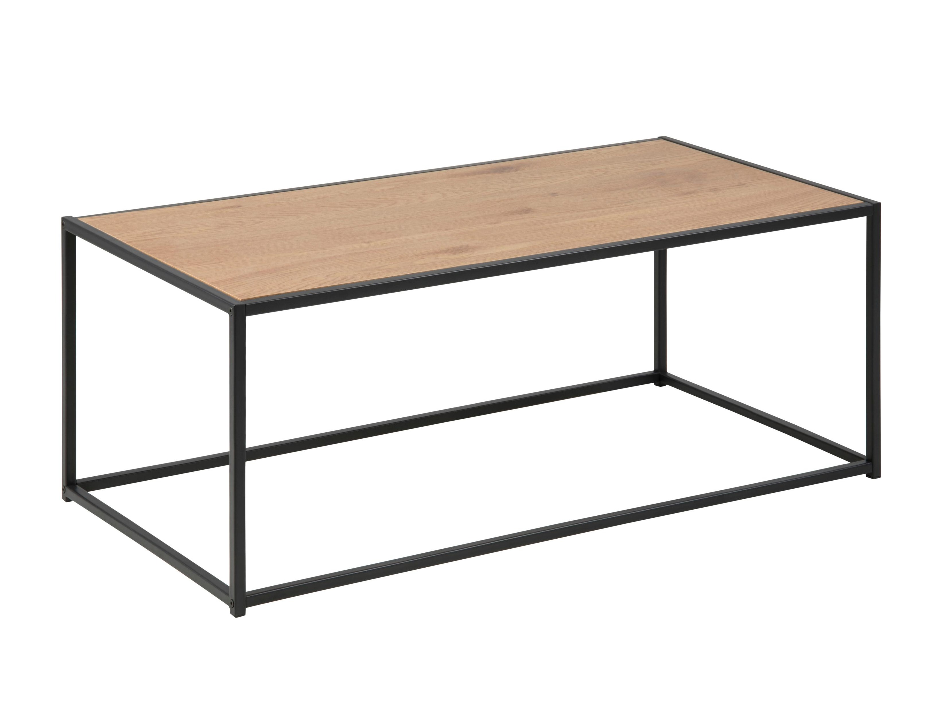 Mesa de centro Norsica Sevferi 147 (Carvalho selvagem + Preto)
