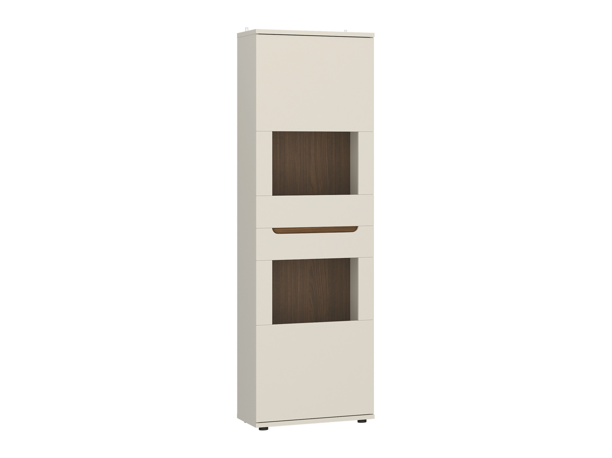 Estante Deldori 108 (Caxemira + Nogueira)