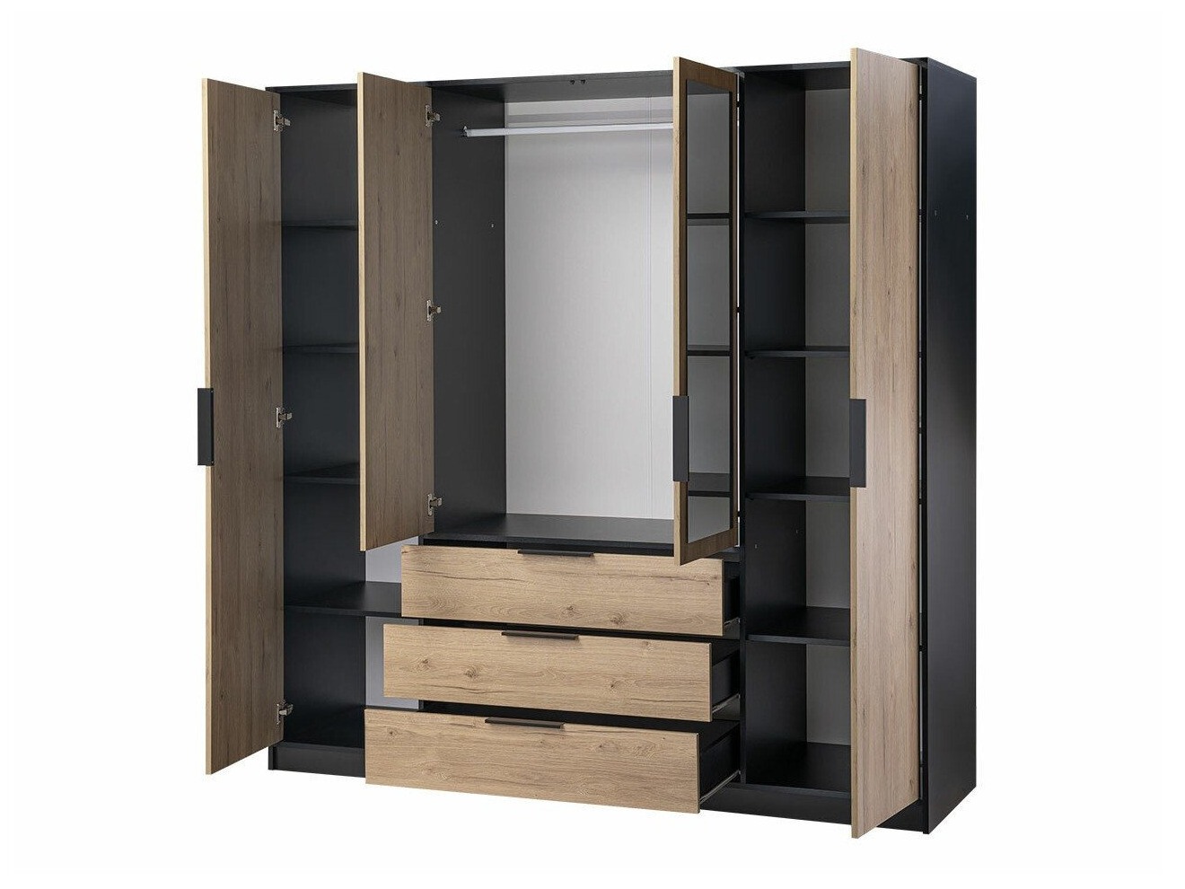 Roupeiro Ophdome 115 (Carvalho)