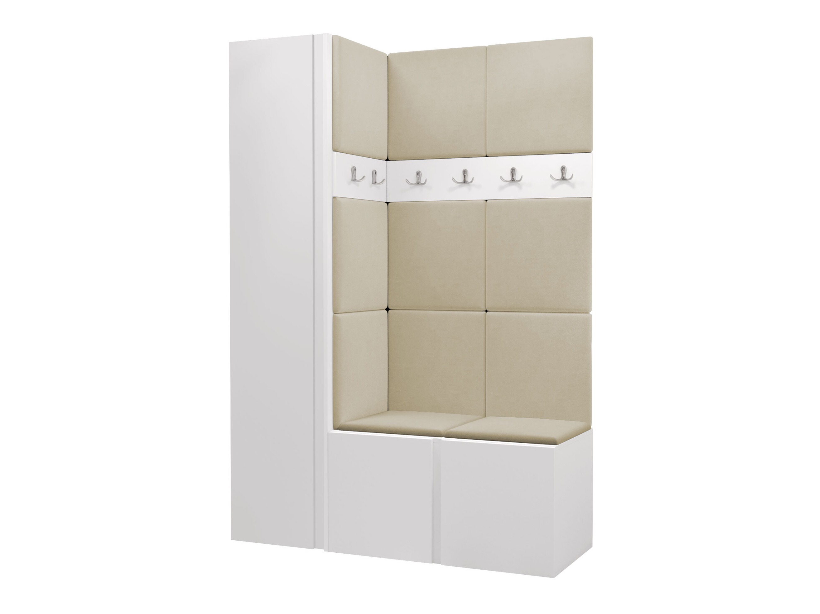 Conjunto para corredor Pinis IX (Branco)