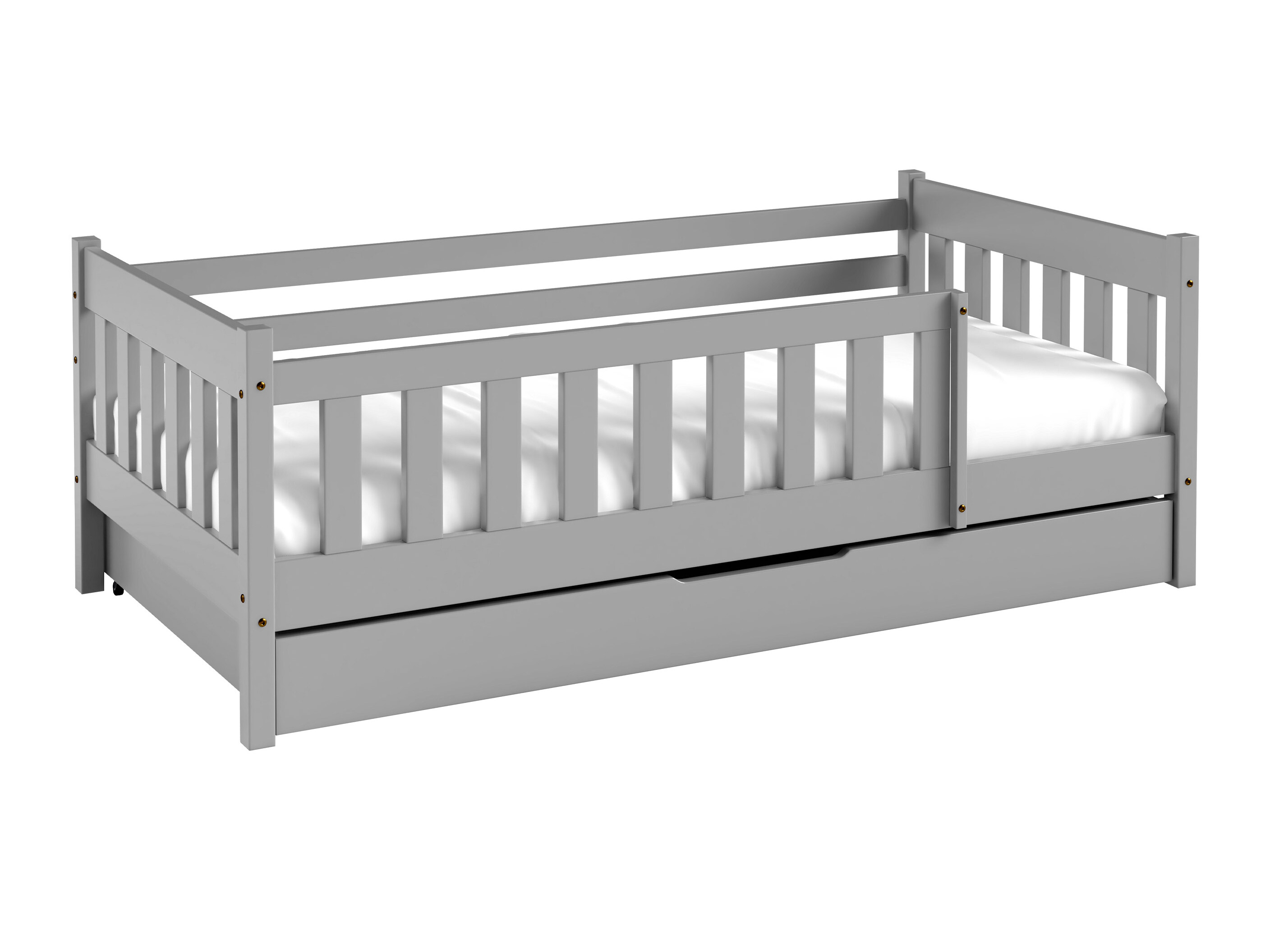 Cama Edmond 124 (Cinzento)