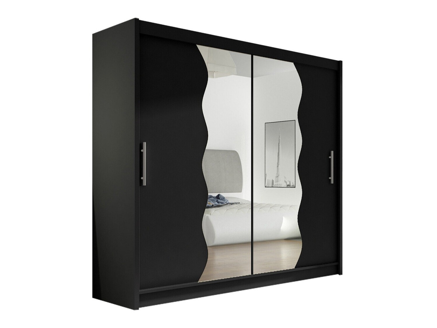 Roupeiro Closico Pallor X (Preto)