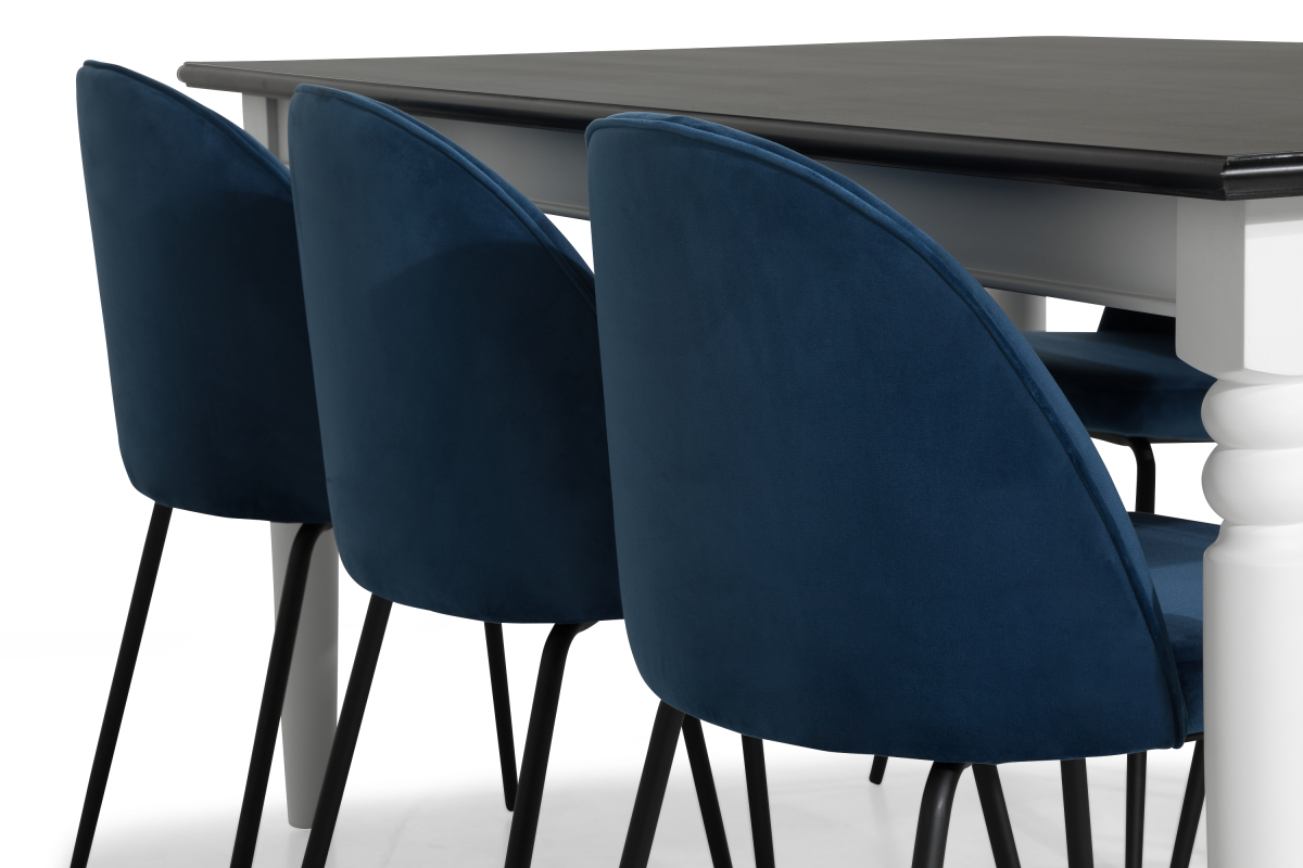 Conjunto para refeições Scandinavian Choice 769 (Azul + Preto)