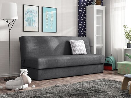 Sofá-cama Columbus 119 (Enjoy 24 + Padrão cinzento)