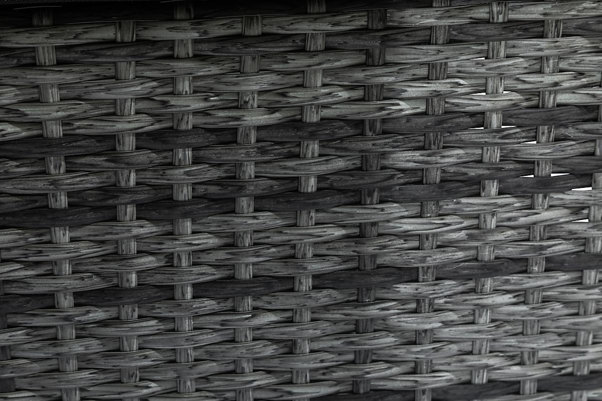 Conjunto de mobiliário para o exterior Comfort Garden 1419 (Preto + Cinzento)