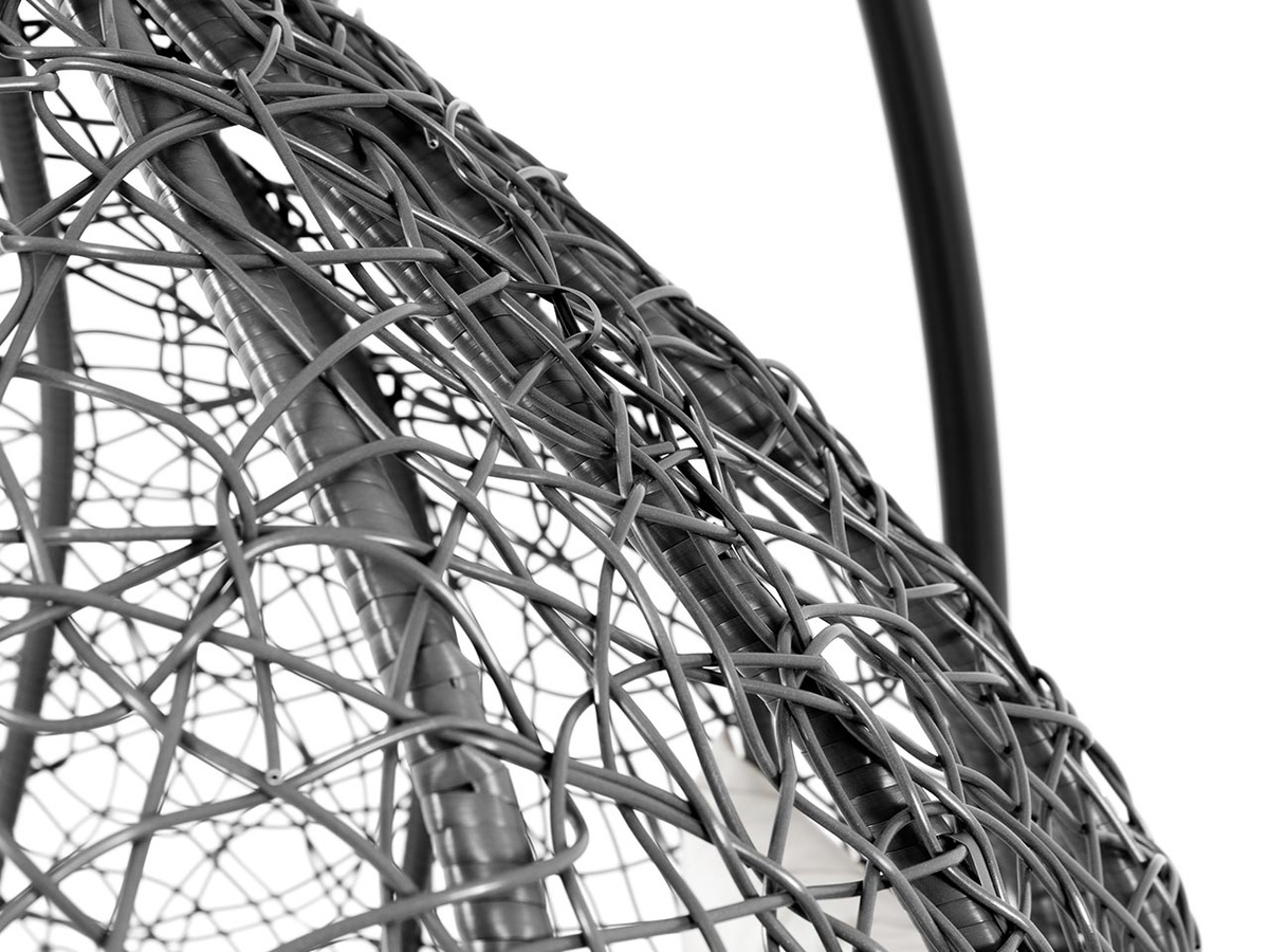 Cadeira suspensa Comfivo 148 (Preto + Creme)