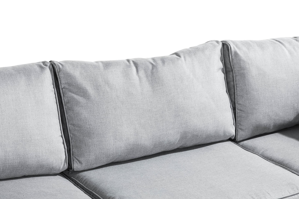 Conjunto de mobiliário para o exterior Comfort Garden 1360 (Branco + Cinzento)