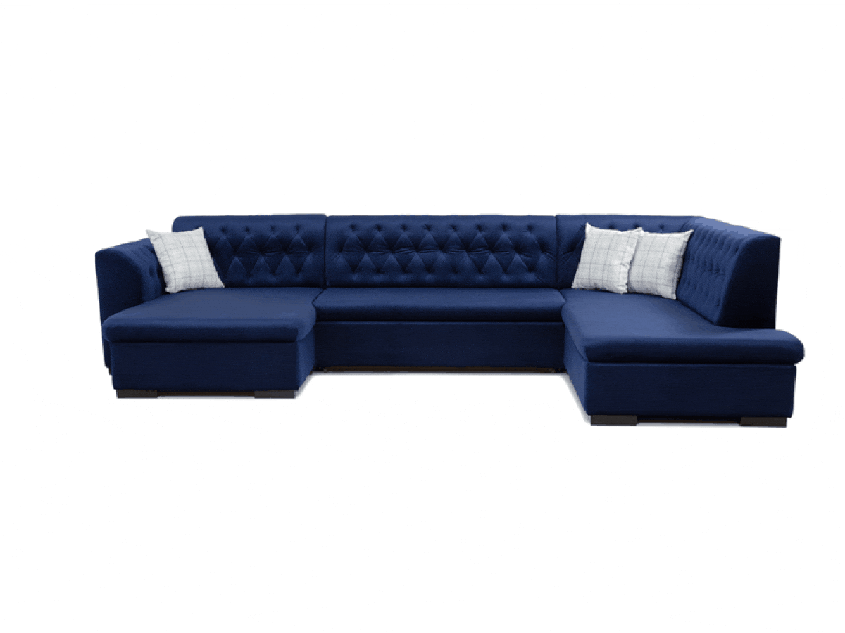 Sofá de canto Comfivo 269 (Magic veludo 2227 + Evo 29)